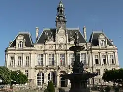 L'hôtel de ville de Limoges.