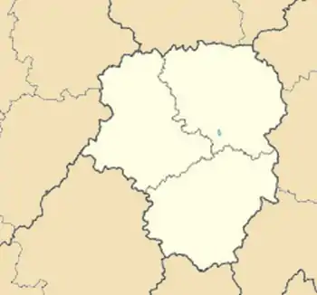 voir sur la carte du Limousin