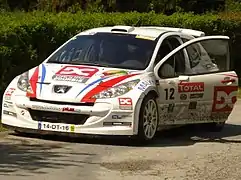 Rallye du Limousin 2012.