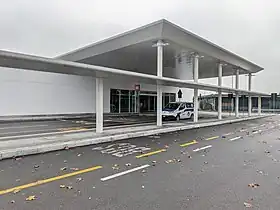 Entrée de Linate Aeroporto en décembre 2022.