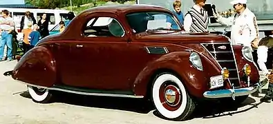 Lincoln-Zephyr V-12 coupé, 1937