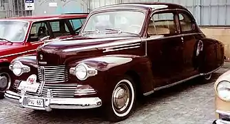 Lincoln-Zephyr coupé club, 1942