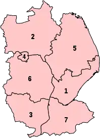 Parliamentary constituencies in Lincolnshire