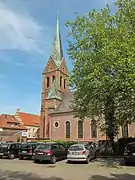 Lingen, église: die Sankt Bonifacius Kirche.