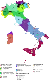 (it) Les autres langues de l'Italie