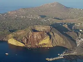 Vue de l’île de Linosa.