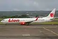 Un Boeing 737-900ER de Lion Air