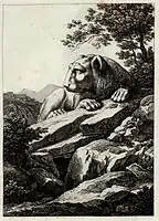 Le lion de Kéa (1826).