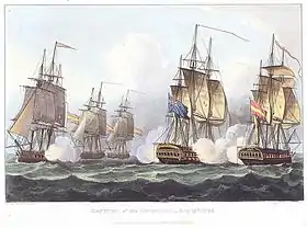 illustration de HMS Santa Dorothea