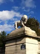 Lion par Giuseppe Franchi.