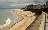 La plage de Lion-sur-Mer.