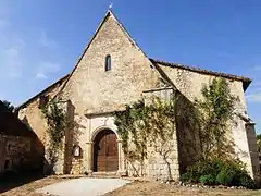 Le portail de l'église Saint-Martin.