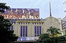 Façade extérieur du Boston Garden.