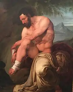 Philoctète blessé (1820)collection privée, Venise