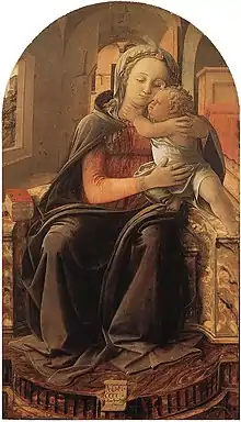 Fra Filippo Lippi, Vierge de Tarquinia (1437)