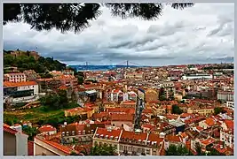 Vue sur Lisbonne.