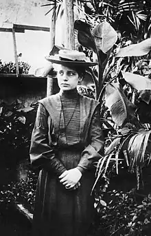 Lise Meitner, en 1906.