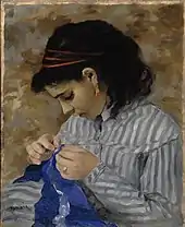 Auguste Renoir, Lise Cousant, 1866.