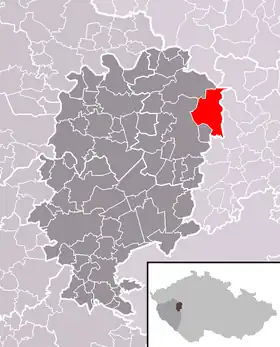 Localisation de Líšná