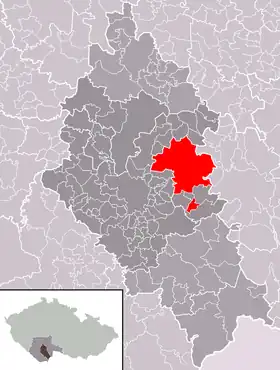 Localisation de Lišov