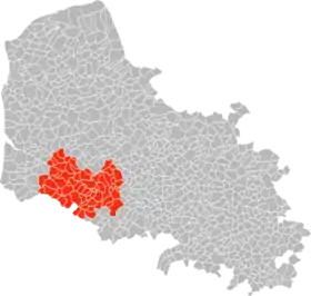 Localisation de Communauté de communes des 7 Vallées