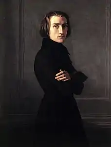 Portrait de Franz Liszt (1839), Paris, musée Carnavalet