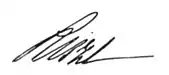 signature de Franz von Liszt