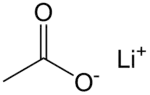 Image illustrative de l’article Acétate de lithium