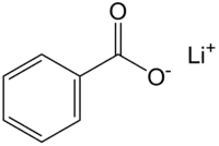 Image illustrative de l’article Benzoate de lithium