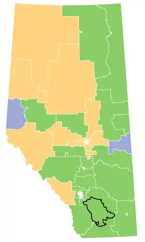 Carte de la circonscription