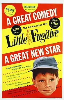 Description de l'image Little Fugitive (1953 film poster).jpg.