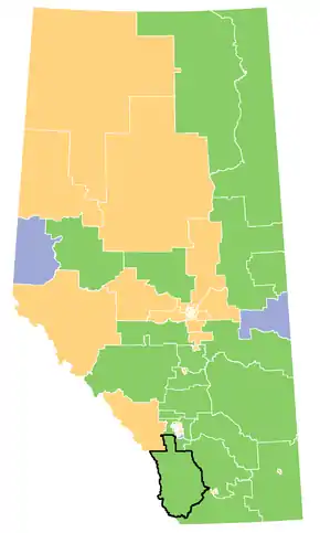 Carte de la circonscription