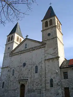 Le couvent franciscain de Gorica.