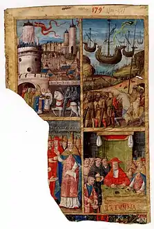 Scènes historiques de l'année 1500-1501 (suite), par Liénard de Lachieze.