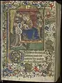 Vierge à l'Enfant, Livre d'heures de Jean de Vy et Perrette Baudoche à l'usage de Metz.