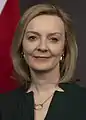 Liz Truss, née le 26 juillet 1975 (47 ans), première ministre en 2022.