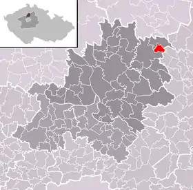 Localisation de Lobeč