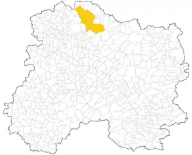 Localisation de Communauté de communes de Beine-Bourgogne