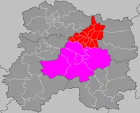 Localisation du canton de Suippes