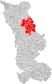 Situation dans le département au 1er janvier 2017 (avec les communes nouvelles)