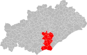 Localisation de Communauté d'agglomération Hérault Méditerranée