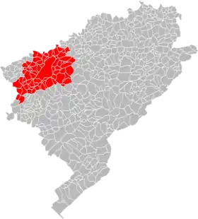 Localisation de Grand Besançon Métropole