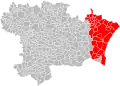 Localisation dans l'Aude