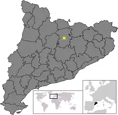 Localisation de Berga