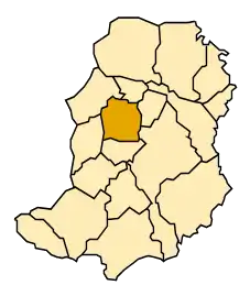 Localisation de La Fresneda