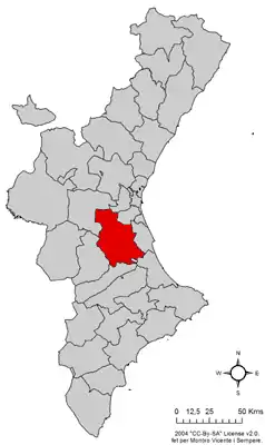 Localisation de Ribera Alta