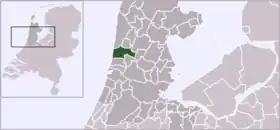 Localisation de Castricum