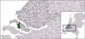 Localisation de Dirksland
