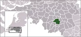 Localisation de Eindhoven