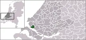 Localisation de Hellevoetsluis